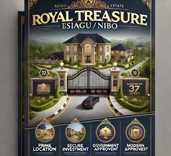 Royal Treasure Estate Isiagu/Nibo Estate Waiting Government Approved Layout-1